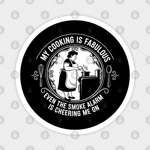 Sassy Cooking Humor Magnet by enrynz